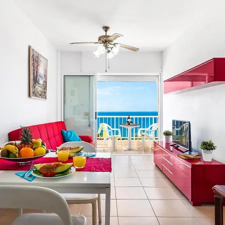 1 1 Beautiful Seafront With Balcony And Wifi * Los Cristianos