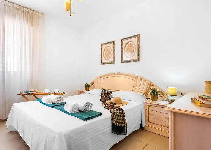 Apartment 1 1 Beautiful Seafront With Balcony And Wifi Los Cristianos (Tenerife)